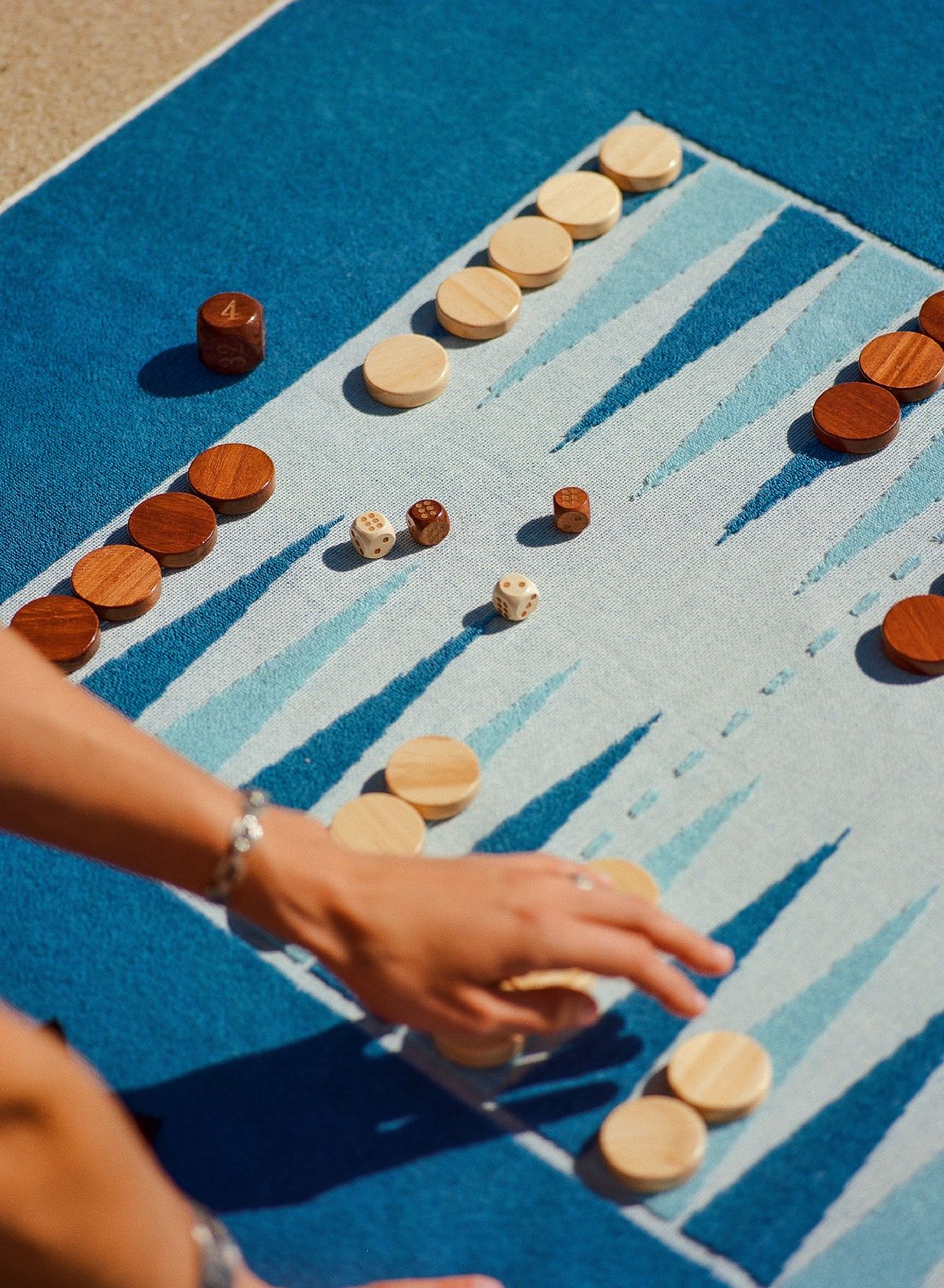 Giumoèl magnetic backgammon set