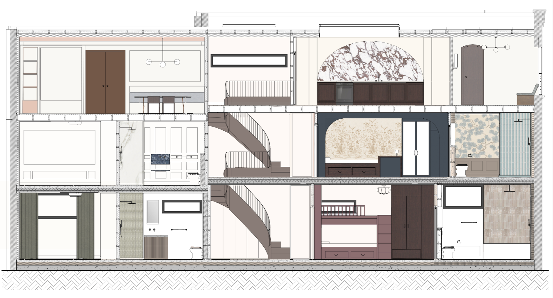 Selected interior project by Giumoèl